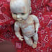 Unique Vintage Crusty Distressed Odd Doll Art