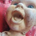 Unique Vintage Crusty Distressed Odd Doll Art