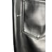 Good American Women's 14 Faux Leather Straight Leg Pants Black Bikercore Punk