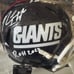 New York Giants signed Mini helmet