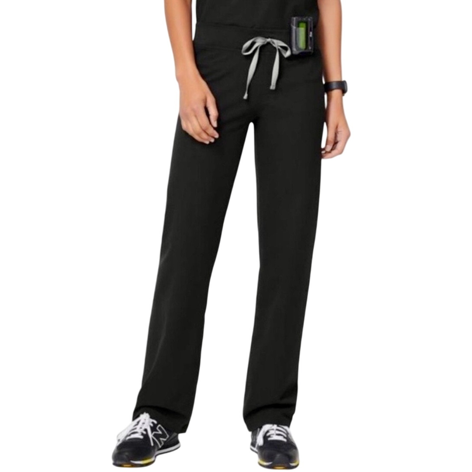FIGS Pants Straight Leg Technical Uniform Medical Nurse Black XL T Tall
