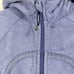 Lululemon Pale Blue Scuba Full Zip Up Hoodie Women's 6
