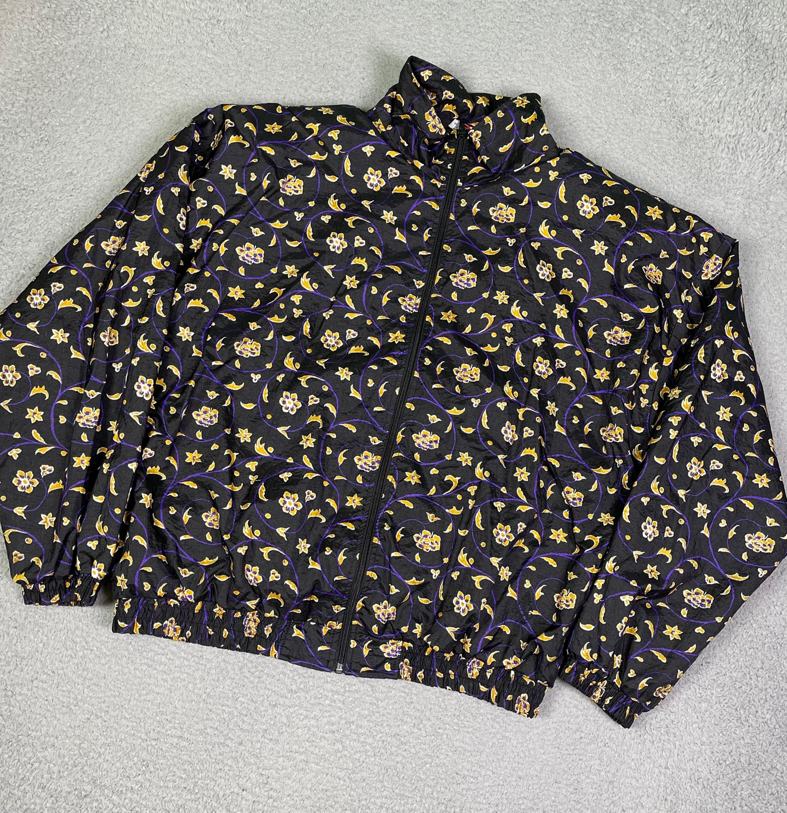 Vintage 90s olympics AOP windbreaker jacket
