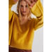 New Free People Stellar Cashmere Pullover Sweater 158 X-SMALL Lime