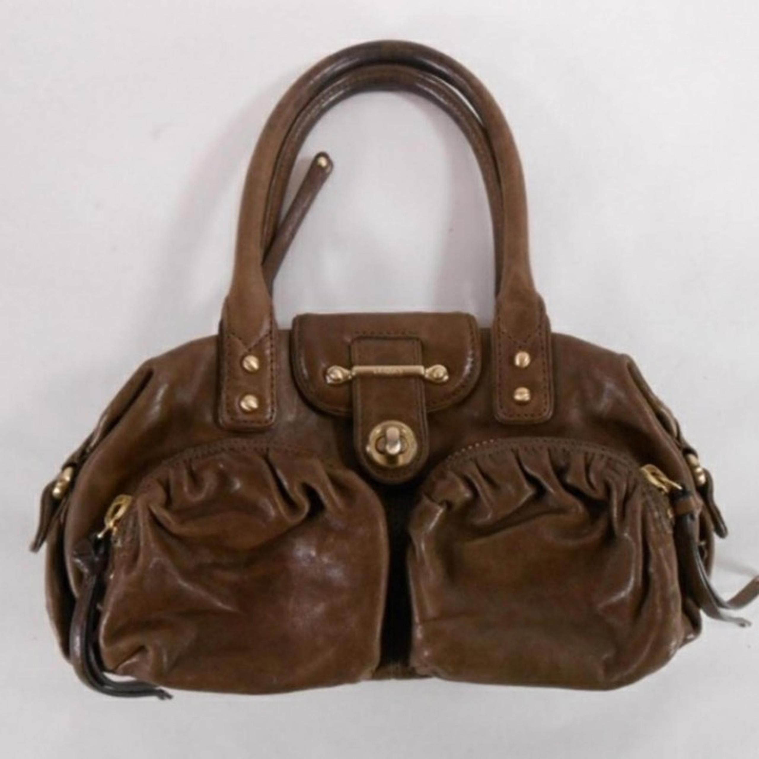 BOTKIER BIANCA  2 POCKET LEATHER SATCHEL