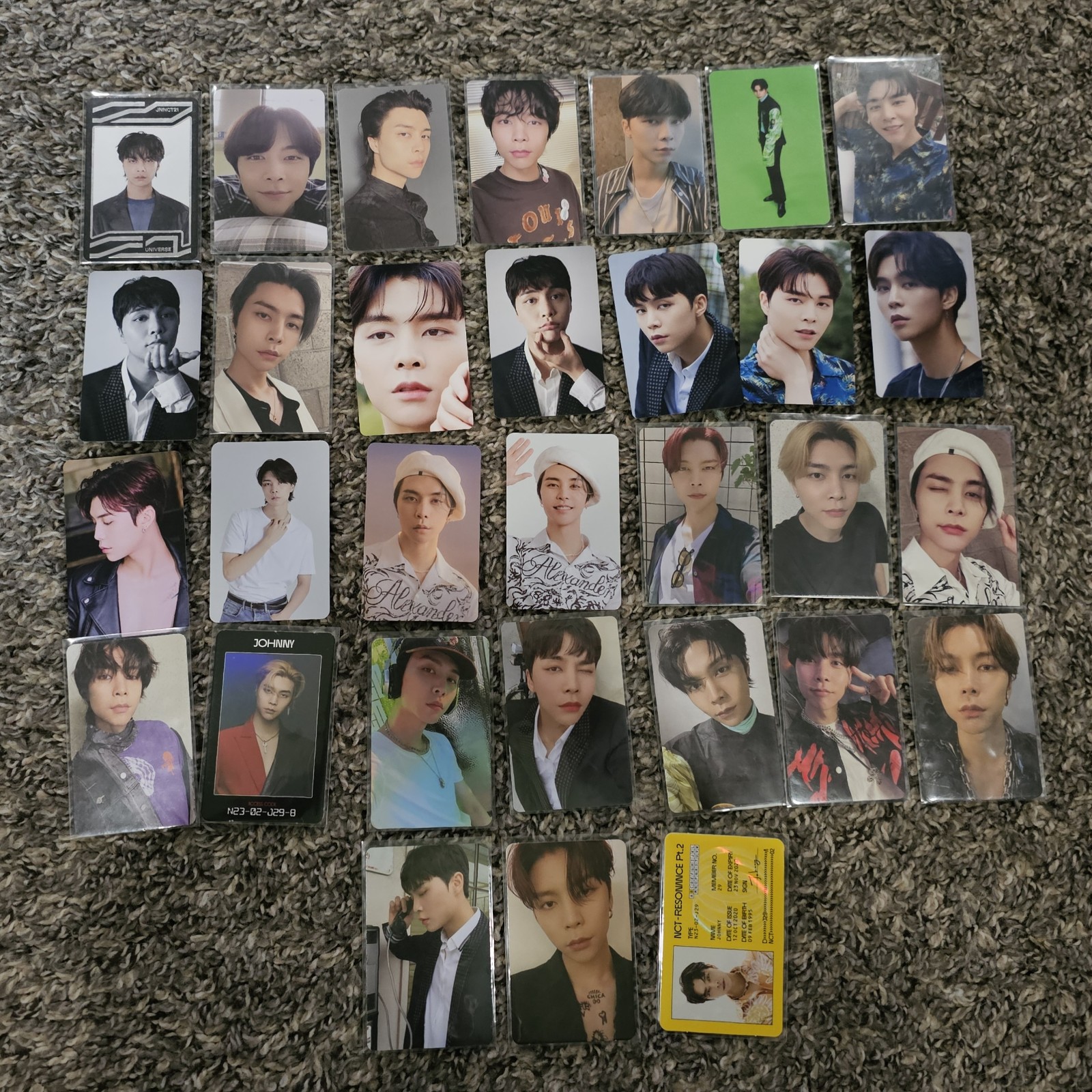 Nct Johnny photocard