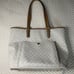 White and Brown Michael Kors Purse