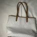 White and Brown Michael Kors Purse
