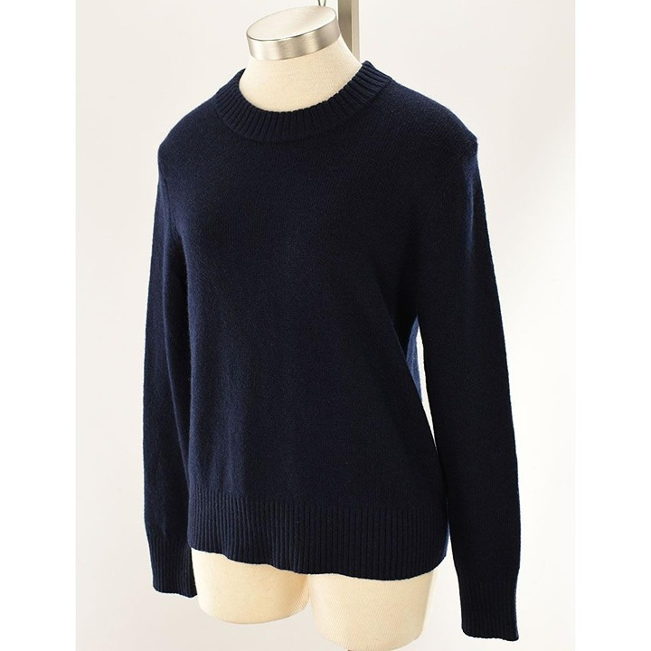 Patagonia Womens Navy Blue Nena Recycled Wool Crew Neck Sweater Small