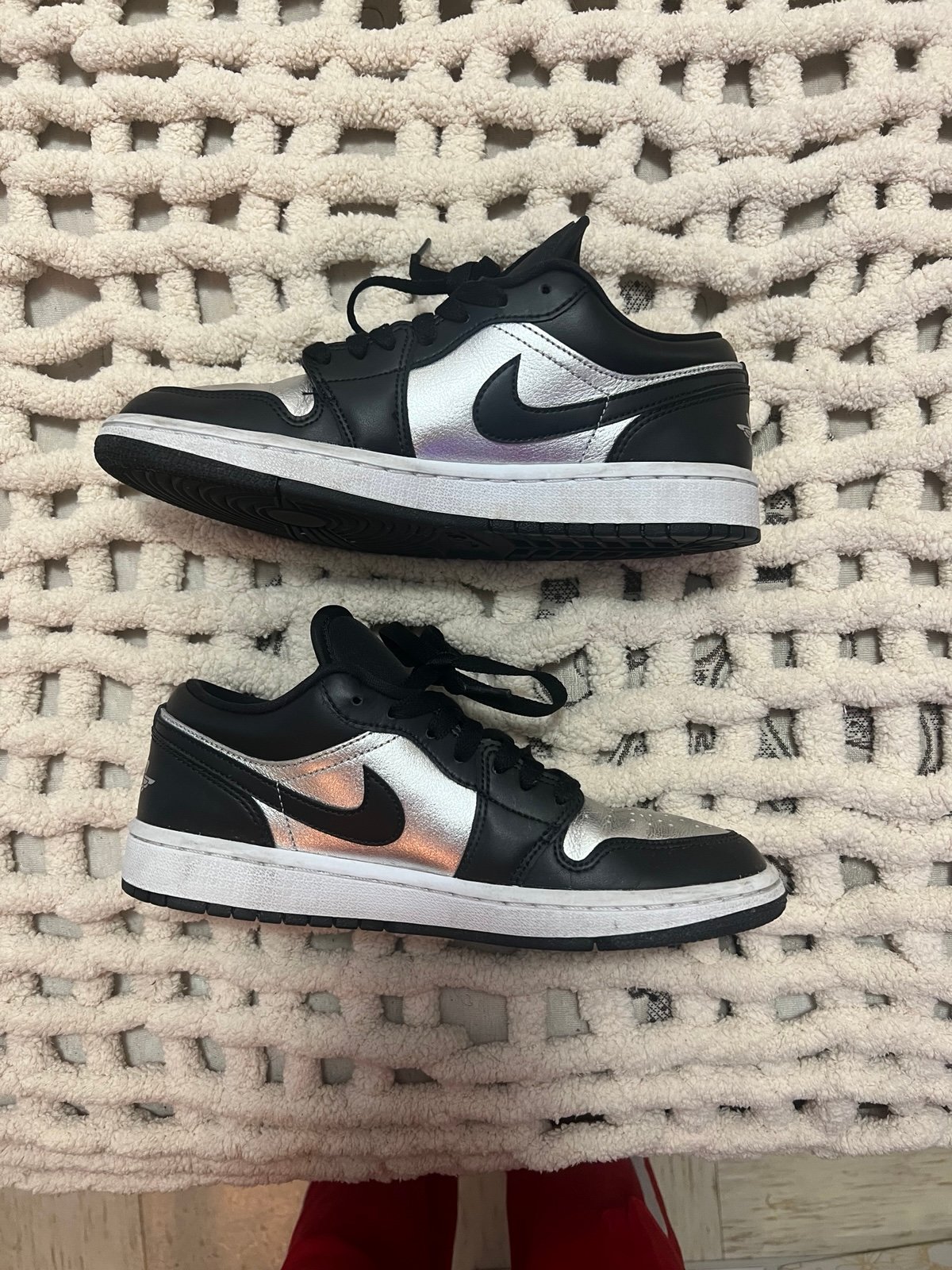 Air Jordan 1 Low Silver Toe