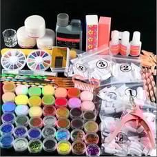 42pcs Acrylic Powder Nail Art Set