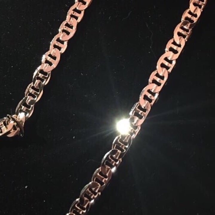 EXCLUSIVE 14K GOLD MARINER CHAIN ITALY