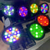 Multi color Solar Lights pack of 4