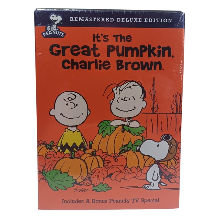 Its The Great Pumpkin Charlie Brown Remastered Deluxe Edition DVD New Sealed Wit
