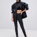 Adidas Faux Leather Pants