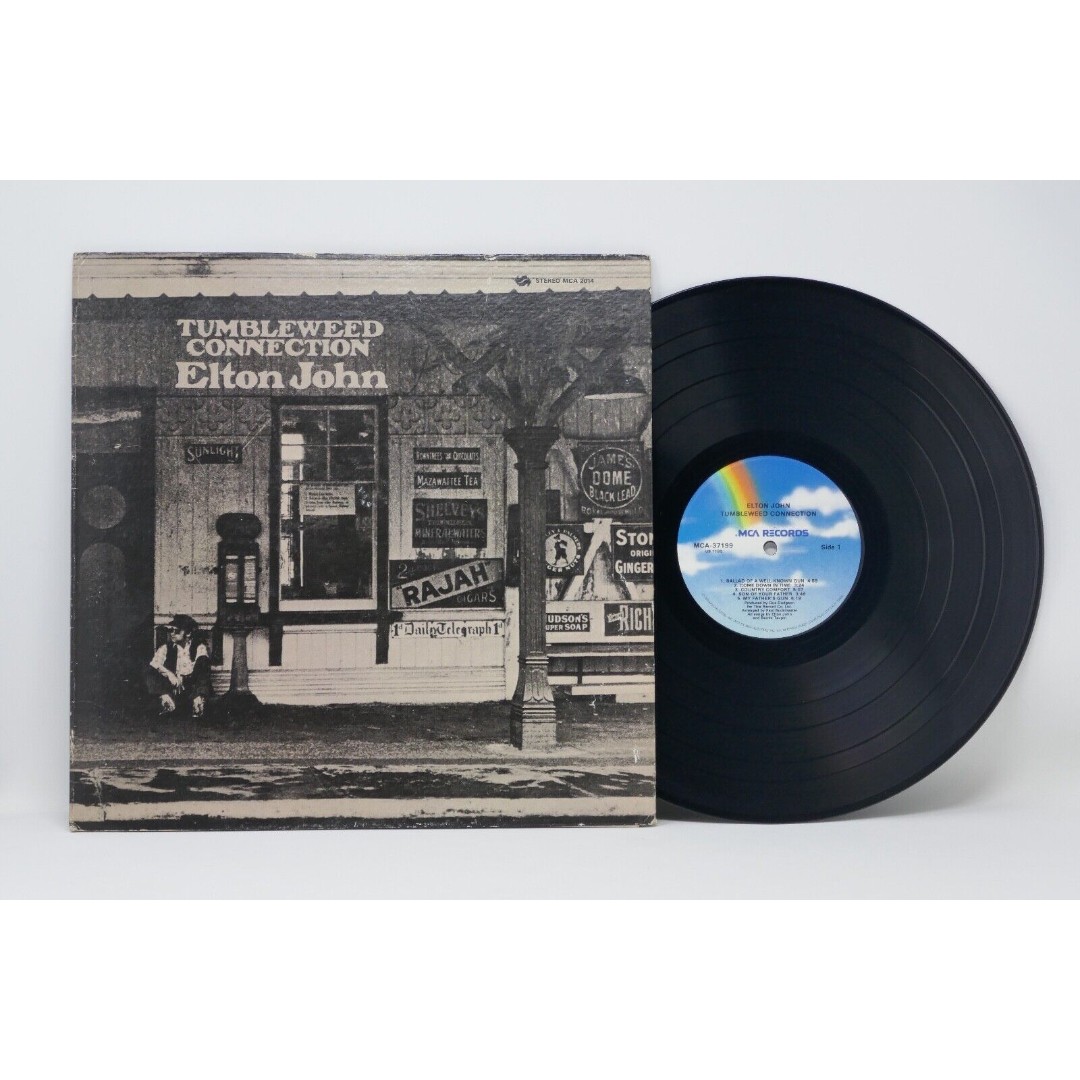 MCA 1970 Tumbleweed Connection by Elton John 12 LP Vinyl Record w/Booklet