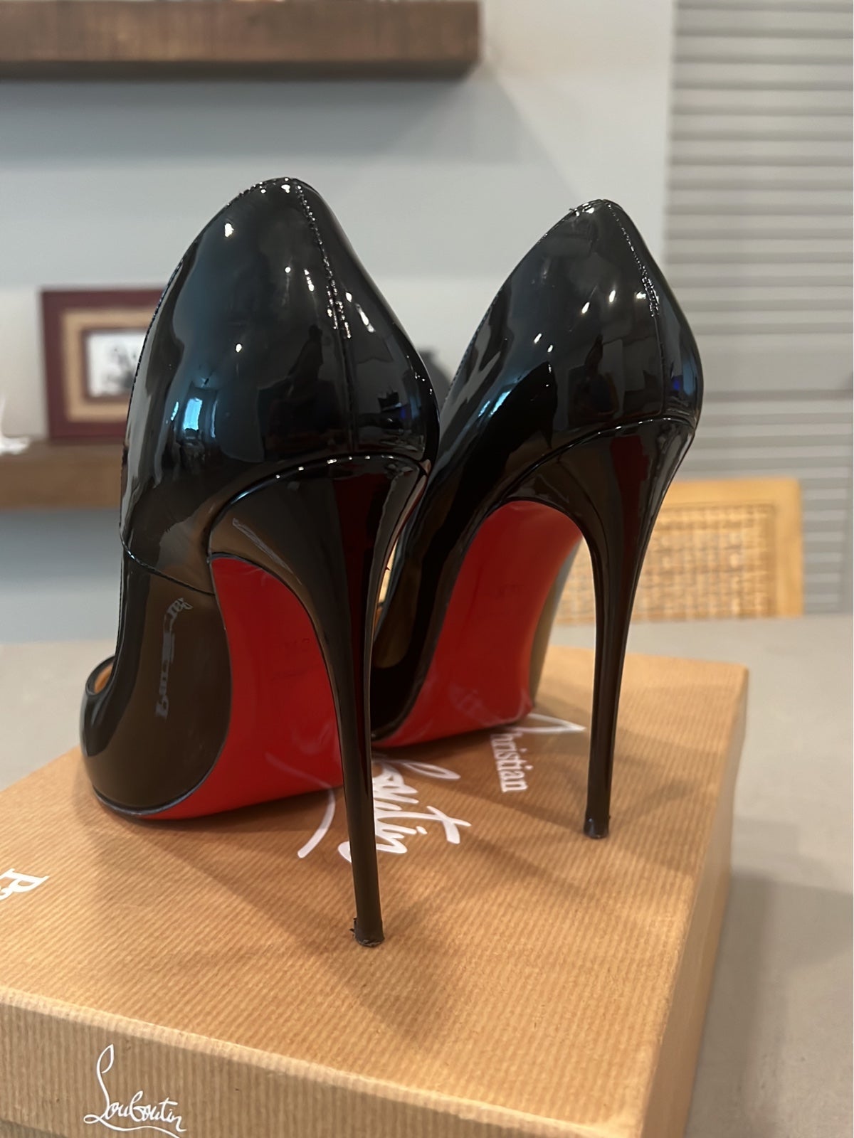 Christian Louboutin So Kate 120 Patent 38.5