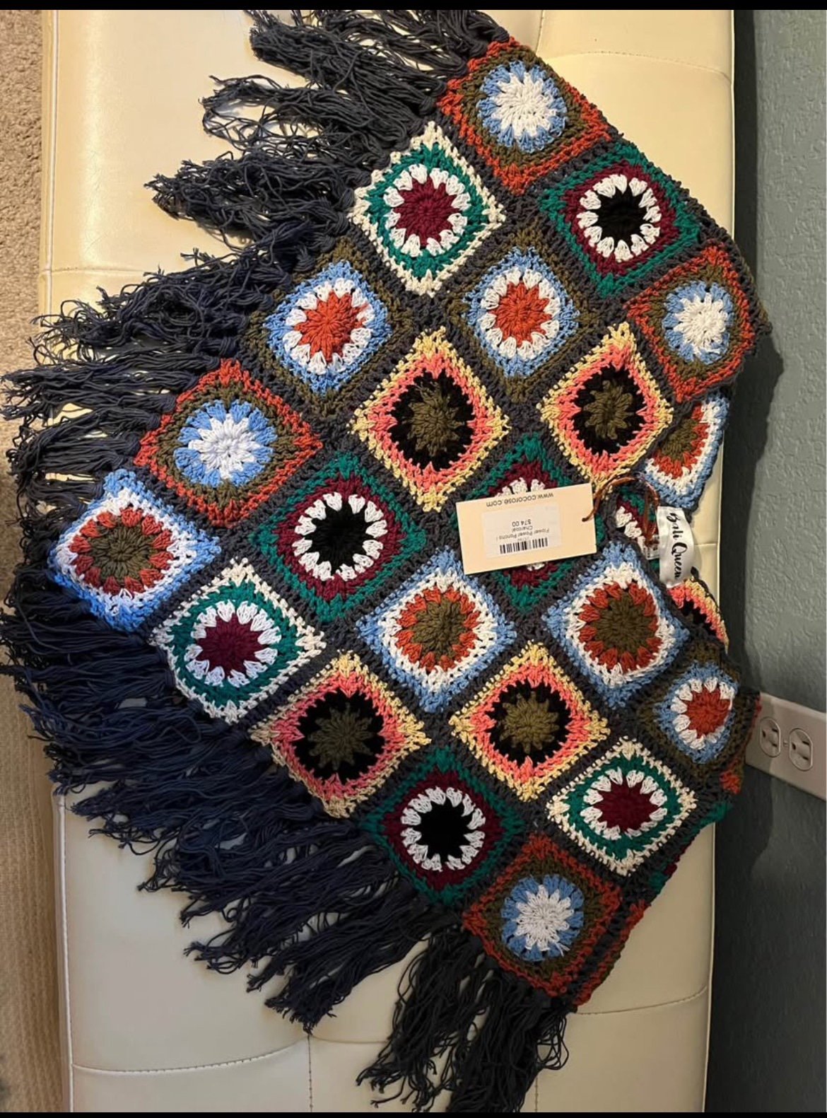 Gorgeous and HANDMADE BRAND NEW Poncho