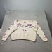 Vtg Susann D Cardigan Women Large Multi Knitted by Hand Long Sleeve Button Front