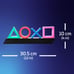 Playstation Controller Icons Light with 3 Light Modes
