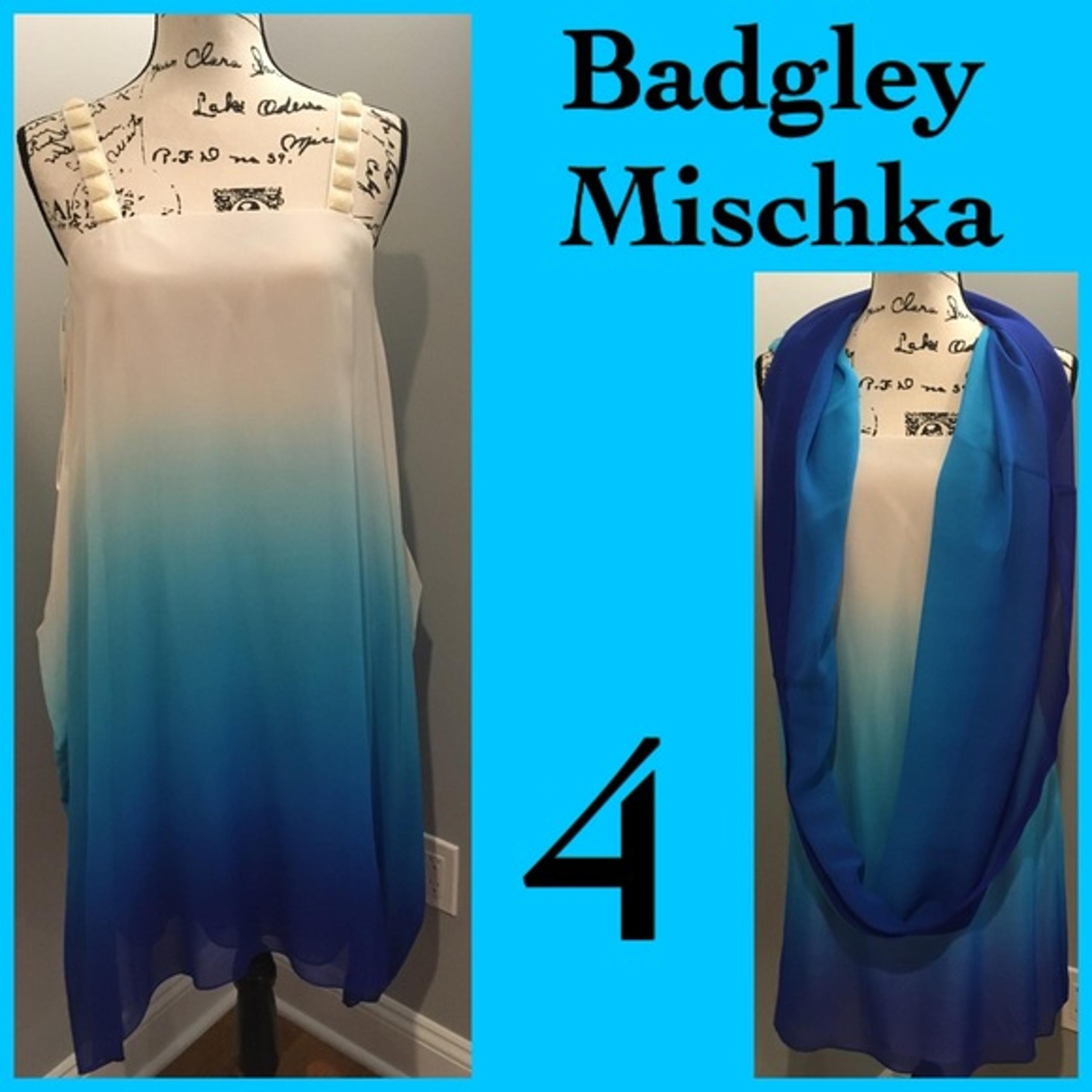 Badgley Mischka Ombré Dress