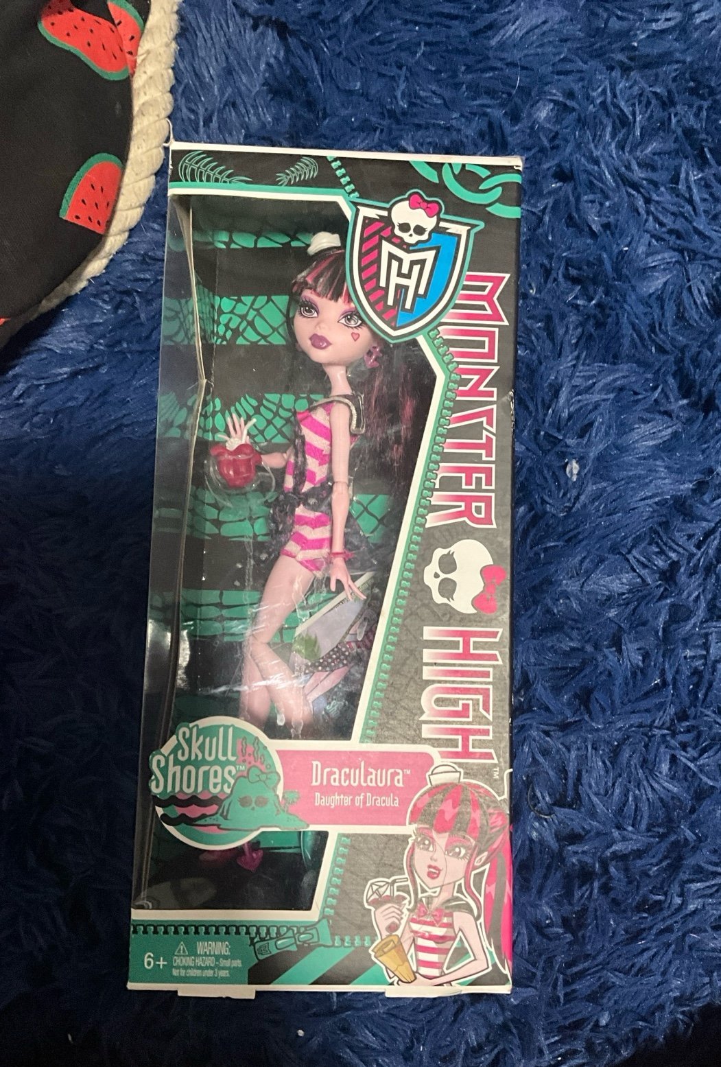 Monster high skull shores DracuLaura NIB