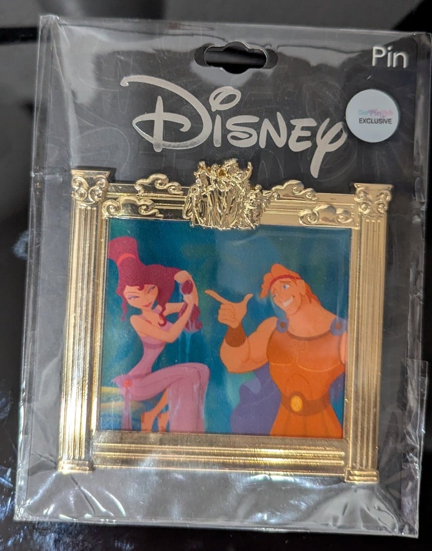 Disney GoPinPro Picture Perfect Hercules Megara Mystery Jumbo LE 300 Pin