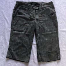 Rampage Pinstripe/Plaid Shorts