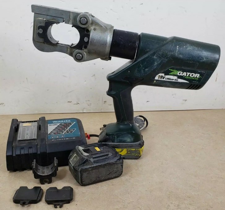Greenlee Gator E12CCXL Battery Tool 12 Ton Cordless Crimping, Cutting Tool