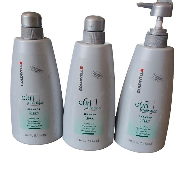 HTF 3 Goldwell Curl Definition Intense Shampoo 25.4oz 750ml Normal to Thick Hair