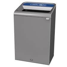 Rubbermaid 1961628 23g labels configure Stream Mixed Recycling Container