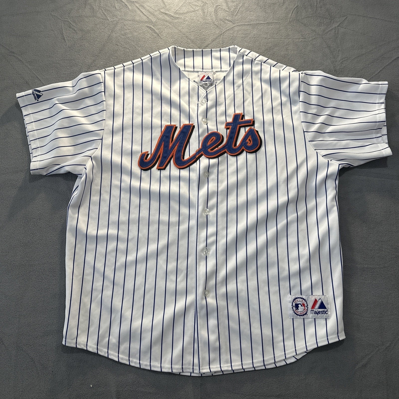 Francisco Rodriguez #75 New York Mets K-Rod Vintage 2010 Majestic Jersey XL