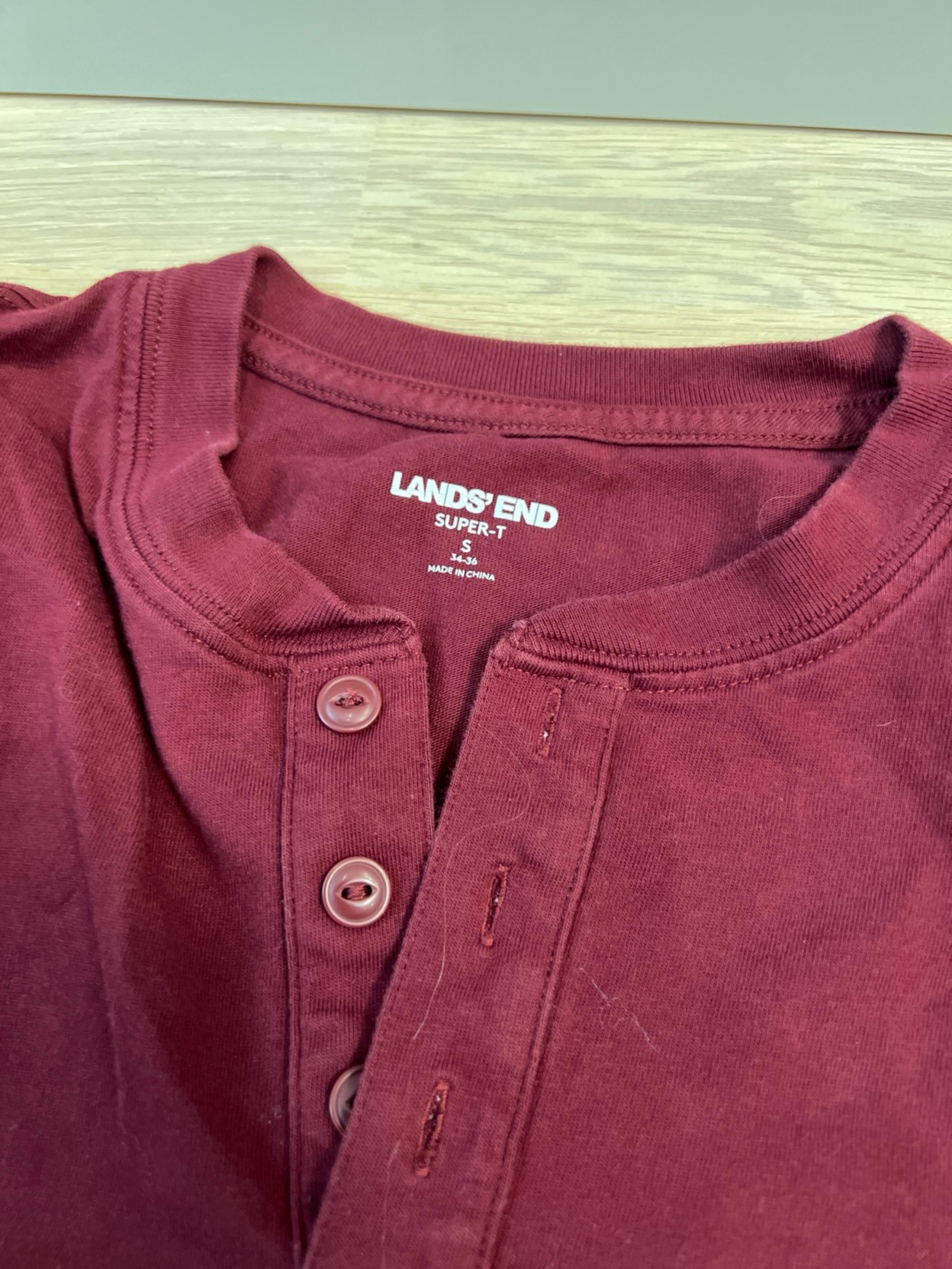 Long sleeve lands end super t