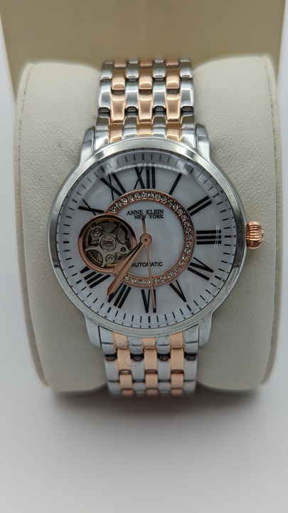 Anne Klein New York Mother-of-Pearl Ladies Automatic Watch
