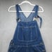Gap Vintage 1970's 80's Overalls Denim Mens 32x36 ACTUAL 32x32 Blue Retro