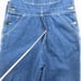 Gap Vintage 1970's 80's Overalls Denim Mens 32x36 ACTUAL 32x32 Blue Retro