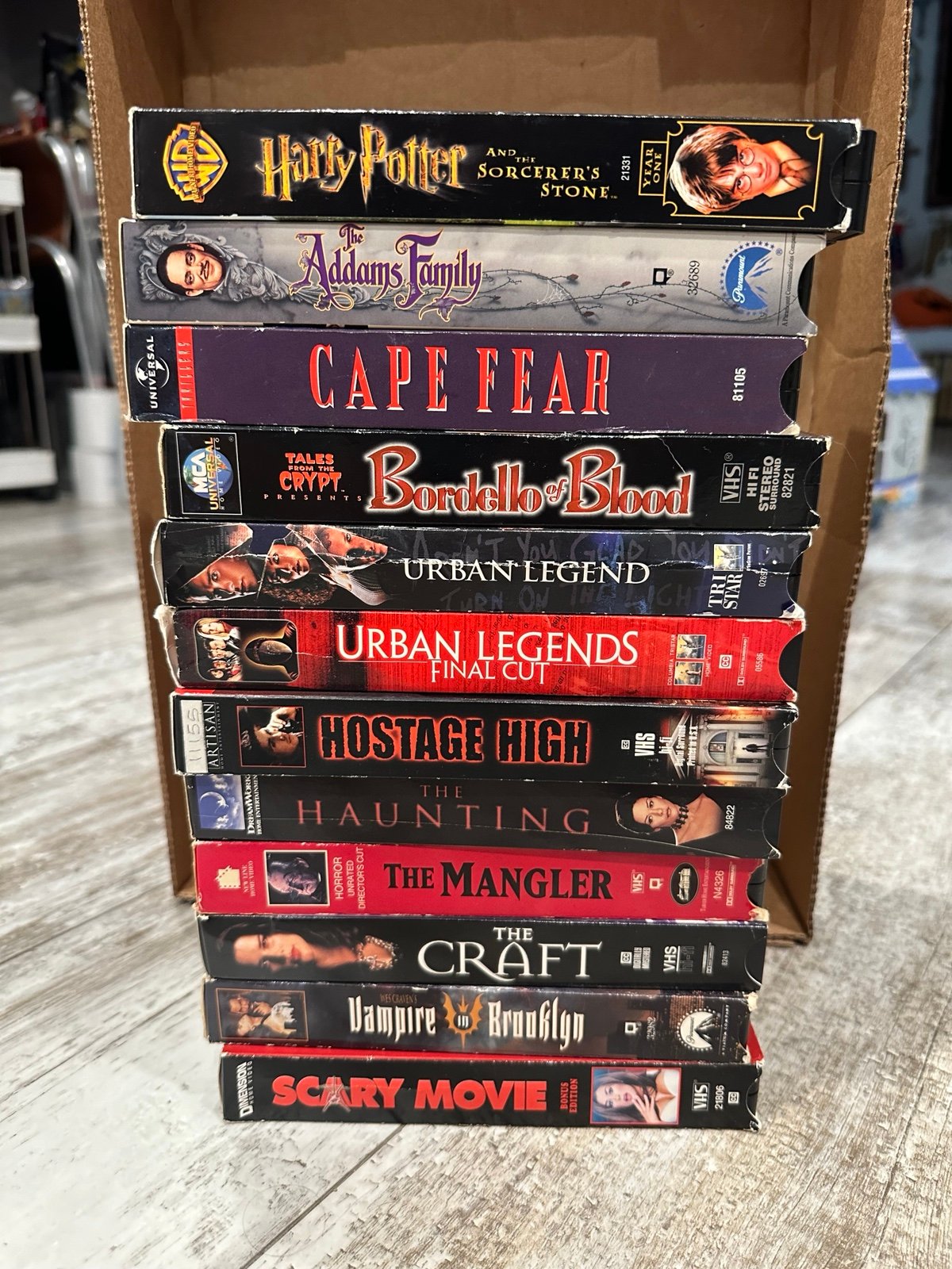 Horror VHS Lot