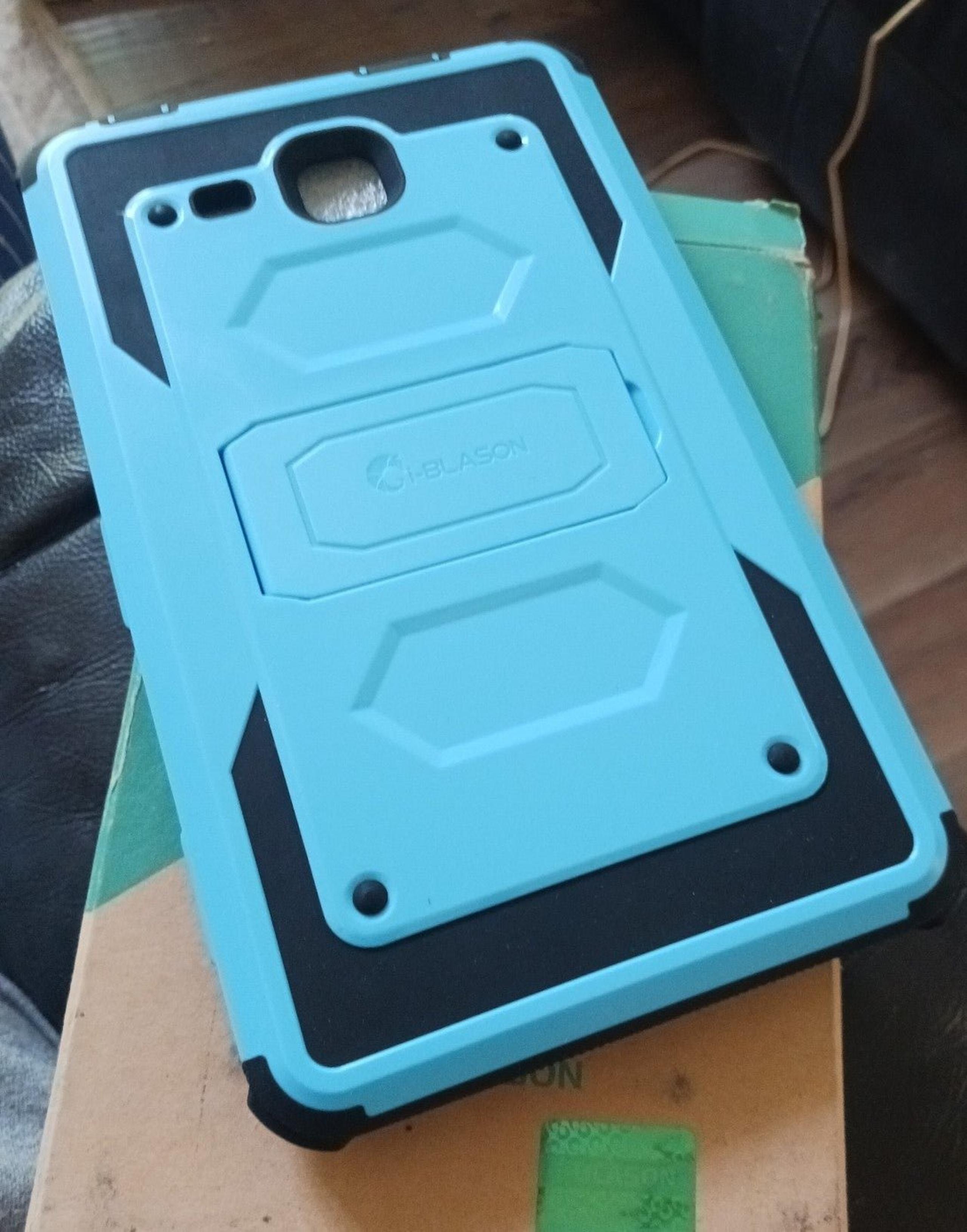 I Blason Galaxy Tablet A-7 Armorbox Case (Blue)