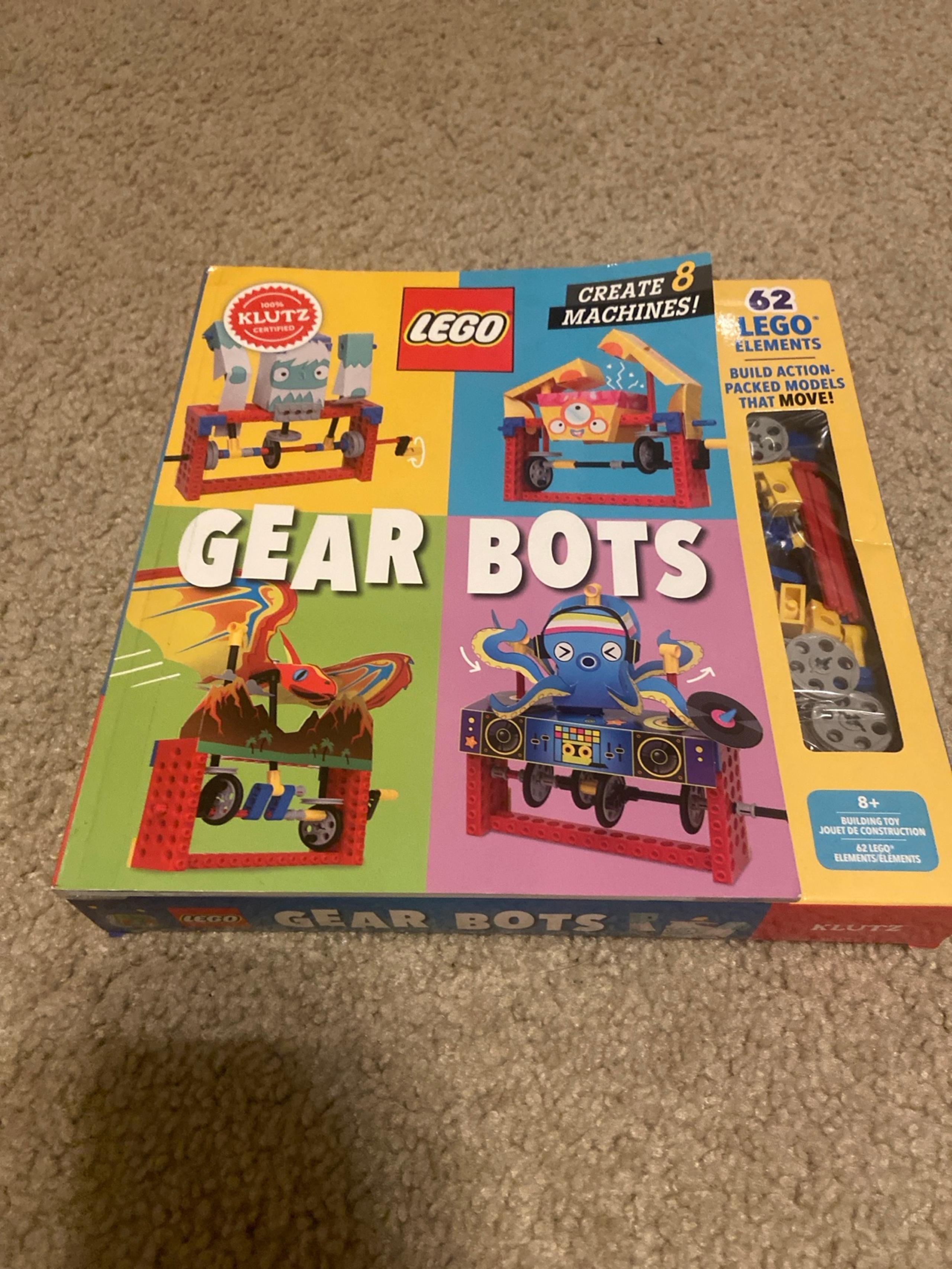 Klutz Lego Gear Bots STEM Activity Kit NEW w/ Minor Box/book Damage
