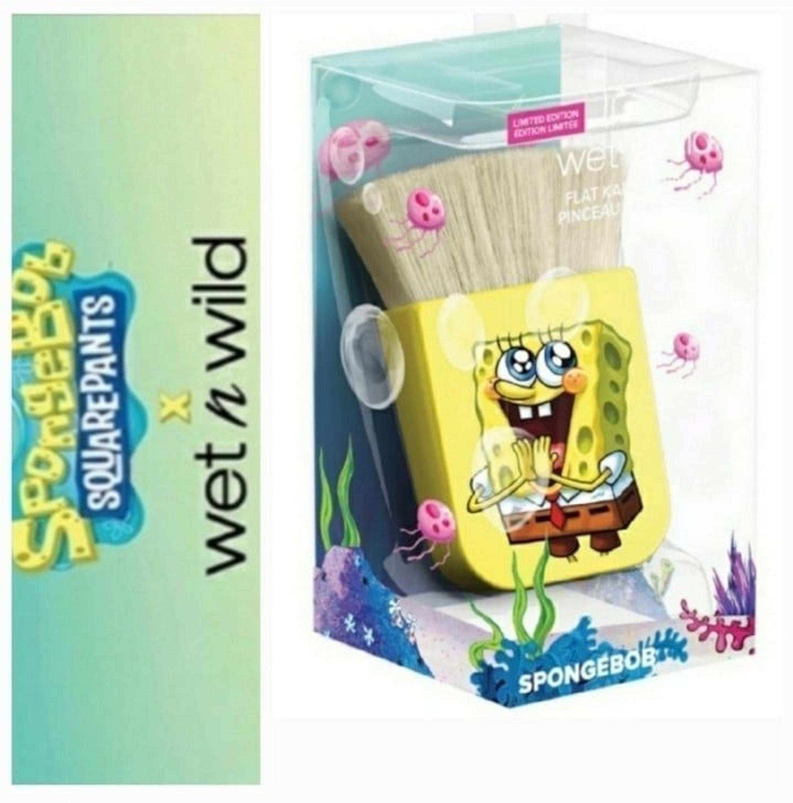 Wet n Wild x Spongebob Flat Kabuki Brush