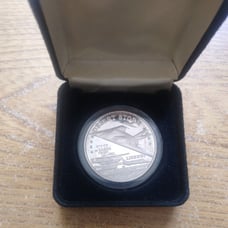 1991 hutt river province 25 dollars desert storm silver 1 oz 25