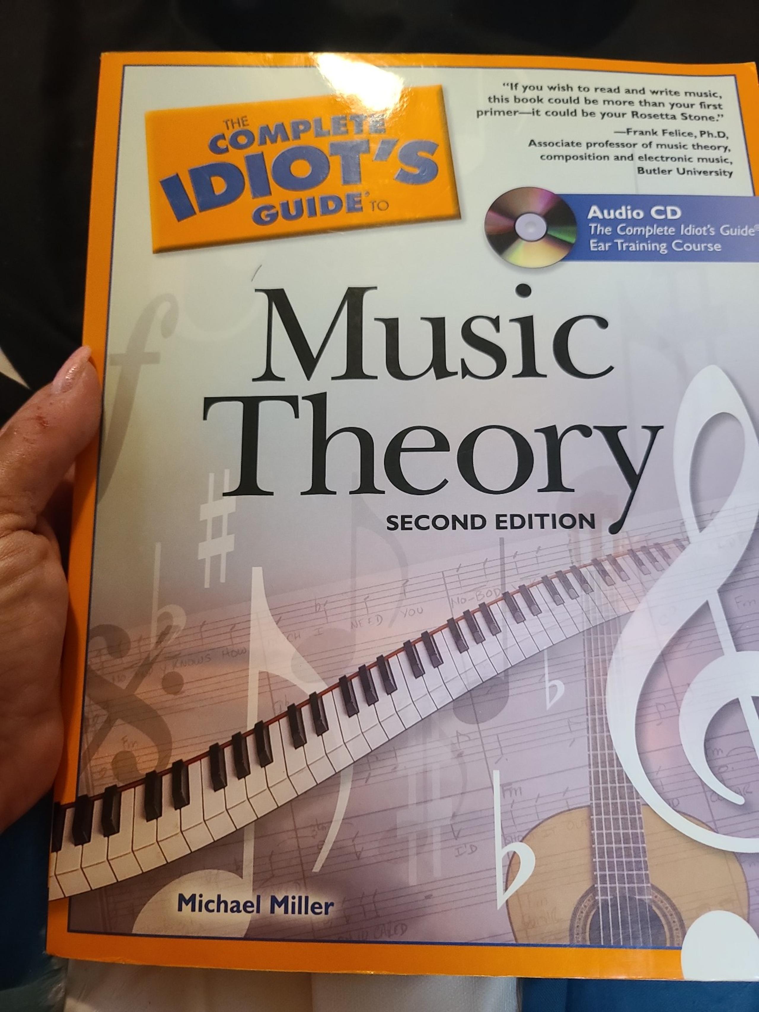 The completes idiots guide to music theroy