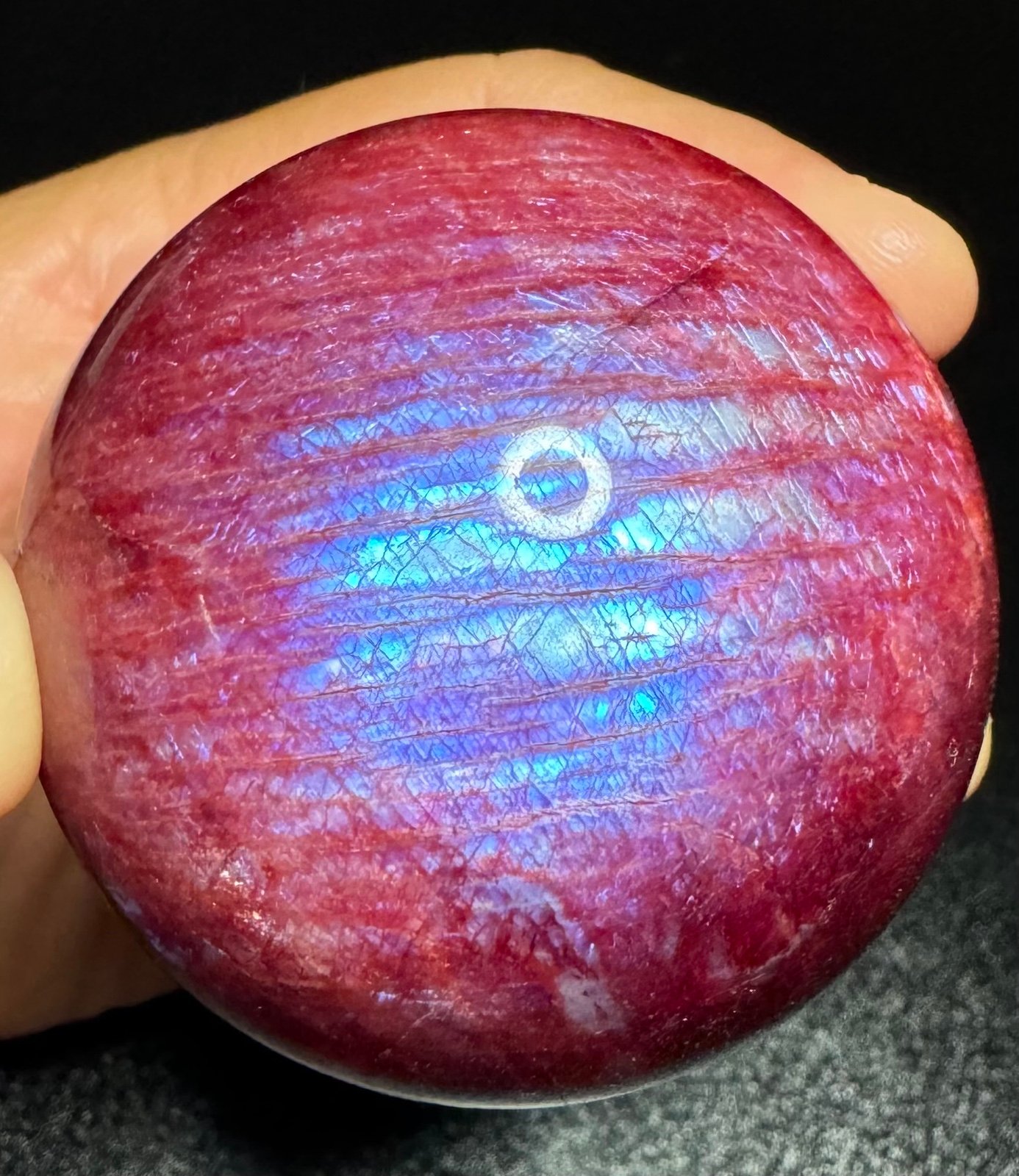 Red Moonstone Sphere