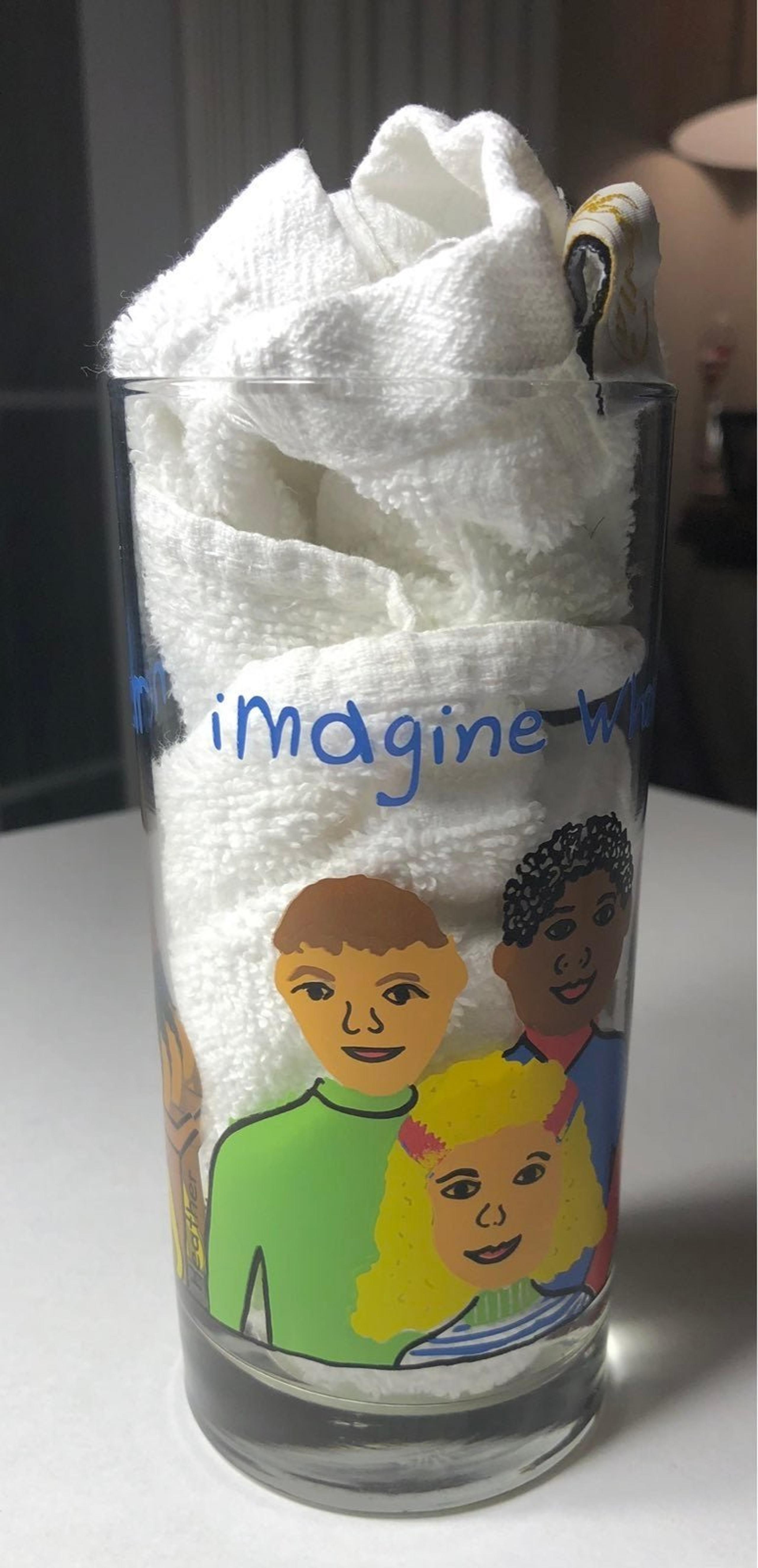 Vintage Libbey Imagine Tumbler Discont
