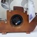 UNITED Solid Wood Electric Nautical Clipper Sailing Ship Battery Clock