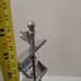 UNITED Solid Wood Electric Nautical Clipper Sailing Ship Battery Clock