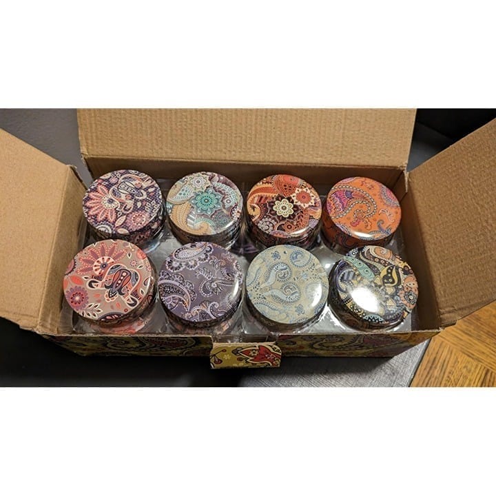 New Set of 16 Small Soy Wax Scented Candles Gift for Father Mother Sister