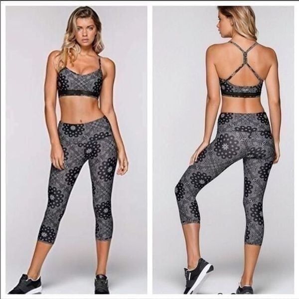Lorna Jane Bandana Babe 7/8 core tight sz xs