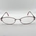 MDX Manhattan S3218 30 Full Oval Eyeglass Frame Titanium Metal Pink 52-17-135