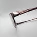 MDX Manhattan S3218 30 Full Oval Eyeglass Frame Titanium Metal Pink 52-17-135